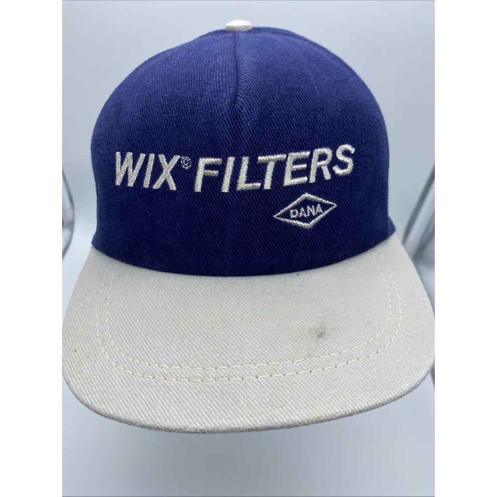 Wix Filters Dana Vintage Blue Baseball Cap Hat Snap-back OSFM Embroidery